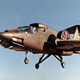 Ryan XV-5A in hover. Note the open vents above the lift fans (Author unknown)